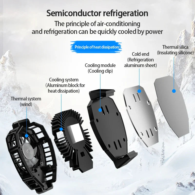 DL05 Universal Mobile Phone Cooler 6 Reviews