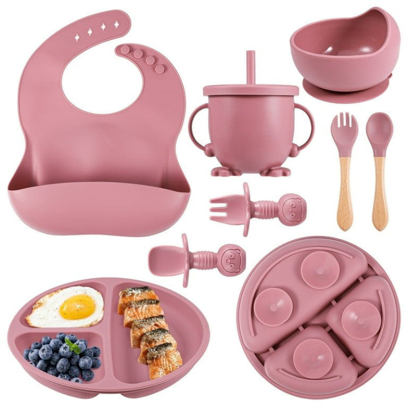 Silicone Utensil/Feeding Set