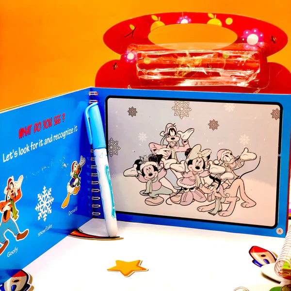 Reusable Water Magic Coloring Books