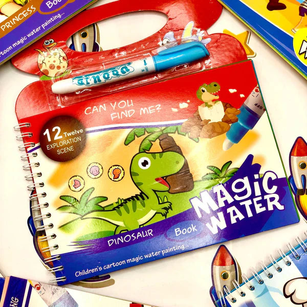 Reusable Water Magic Coloring Books