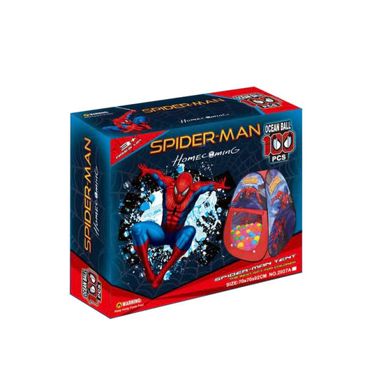 Spiderman Tent House Ball Pit Play House with 100 Balls